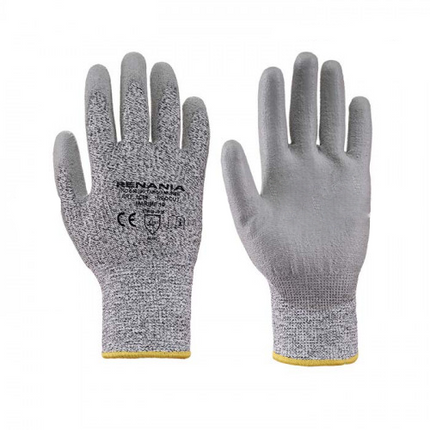 Manusi de protectie taiere Renania NEOCUT GREY, poliuretan