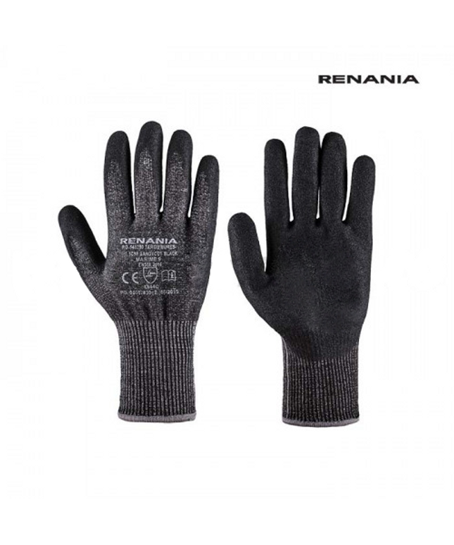 Manusi de protectie taiere Renania SANDYCUT BLACK , fibre speciale