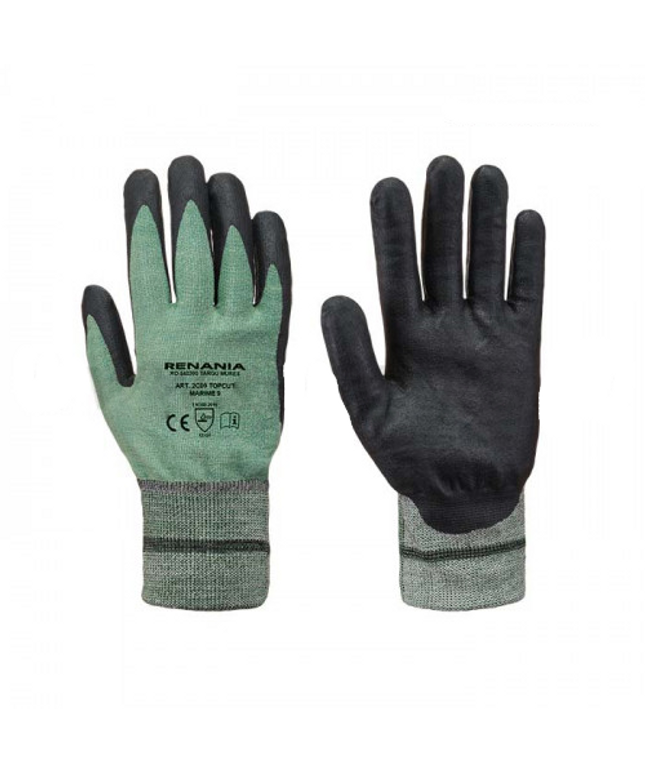 Manusi de protectie taiere Renania TOPCUT, impregnate in nitril