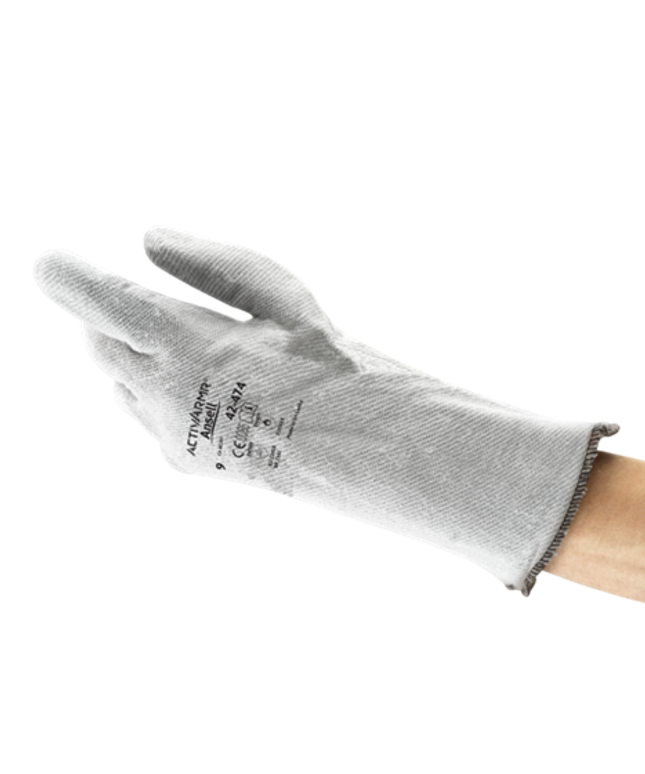 Manusi de protectie termica Ansell CRUSADER FLEX 42-474, 200 grade, 33 cm, ActivArmr - Ansell