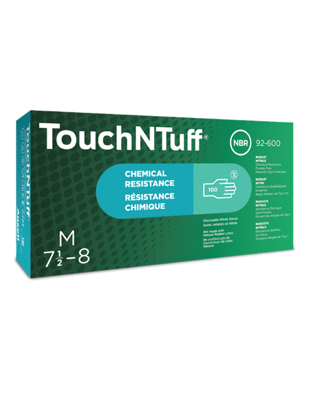 Manusi din nitril nepudrate Ansell TOUCHNTUFF 92-600, unica folosinta