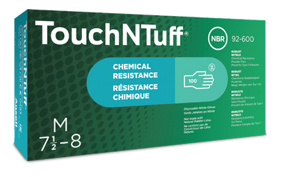 Manusi din nitril nepudrate Ansell TOUCHNTUFF 92-600, unica folosinta