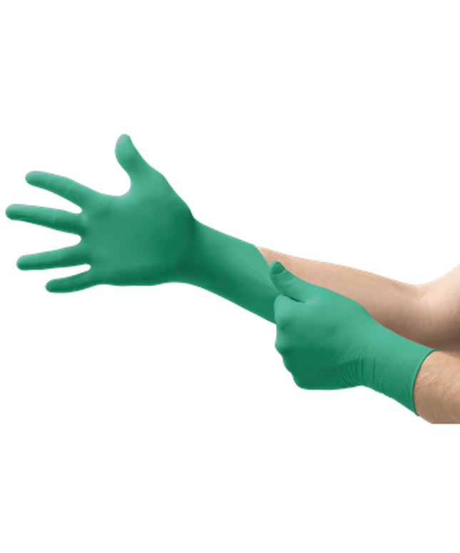 Manusi din nitril nepudrate Ansell TOUCHNTUFF 92-600, unica folosinta