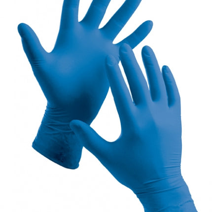 Manusi din nitril nepudrate Fridrich SPOONBILL LIGHT HS-06-001, unica folosinta, 200 buc/cutie