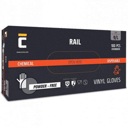 Manusi din vinil nepudrate Cerva RAIL, unica folosinta