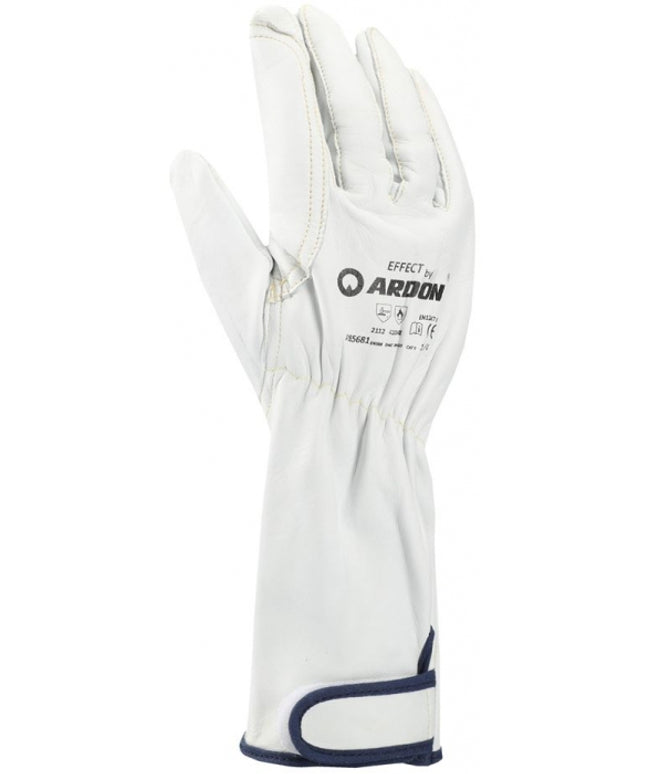 Manusi de protectie sudura Ardon EFECT, piele capra, ata kevlar, 35 cm