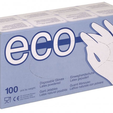 Manusi latex pudrate ECO