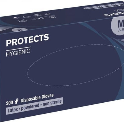 Manusi latex pudrate PROTECTS HYGIENIC