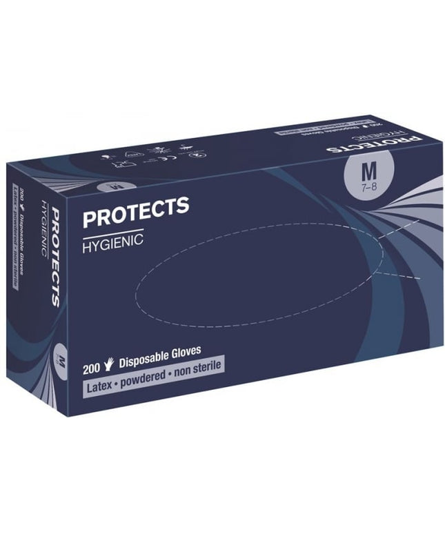 Manusi latex pudrate PROTECTS HYGIENIC