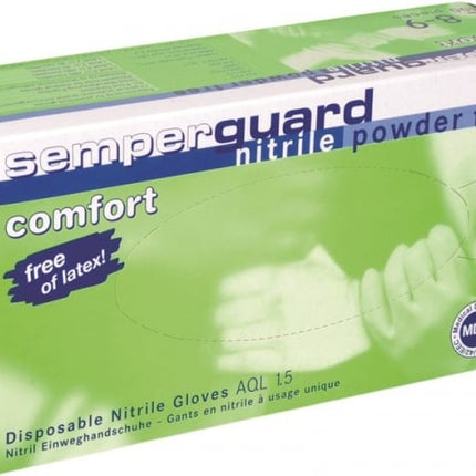 Manusi nitril nepudrate SEMPERGUARD COMFORT