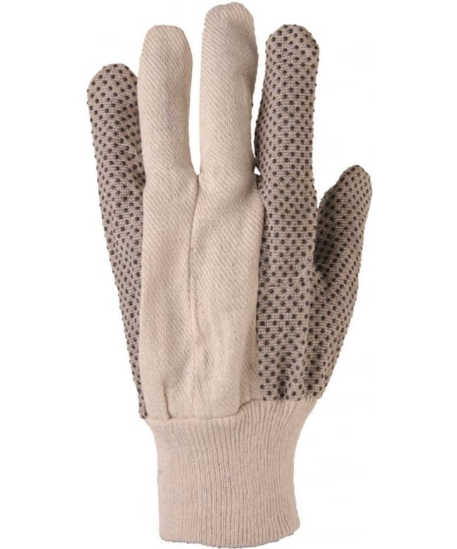 Manusi de protectie textile Ardon OLIE, cu aplicatii PVC anti alunecare