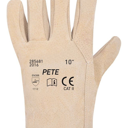 Manusi de protectie Ardon PETE, piele porc, integral