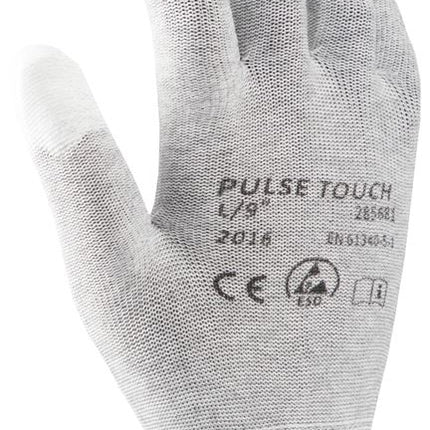 Manusi de protectie statica Ardon PULSE TOUCH ESD, poliuretan degete