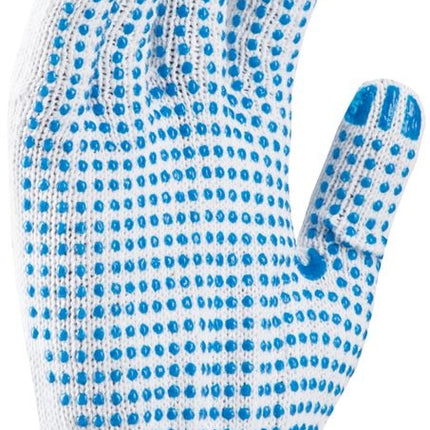 Manusi de protectie textile Ardon QERRY, cu aplicatii PVC anti alunecare