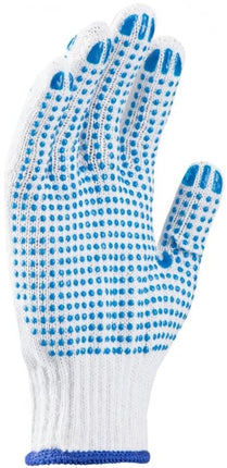 Manusi de protectie textile Ardon QERRY, cu aplicatii PVC anti alunecare