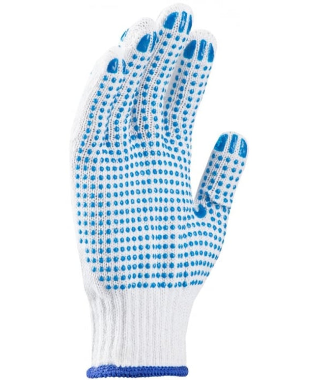 Manusi de protectie textile Ardon QERRY, cu aplicatii PVC anti alunecare