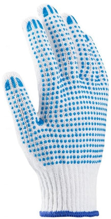 Manusi de protectie textile Ardon QERRY, cu aplicatii PVC anti alunecare