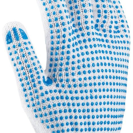 Manusi de protectie textile Ardon QERRY, cu aplicatii PVC anti alunecare