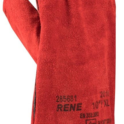 Manusi de protectie sudura Ardon RENE, piele spalt bovina, 35 cm