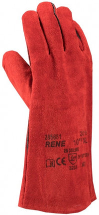 Manusi de protectie sudura Ardon RENE, piele spalt bovina, 35 cm