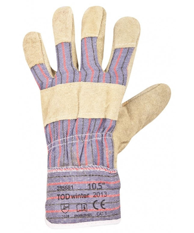 Manusi de protectie de iarna Ardon TOD WINTER, piele spalt bovina