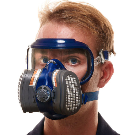 Masca de protectie Gvs ELIPSE INTEGRA cu filtre A1P3 RD incluse, schimbabile