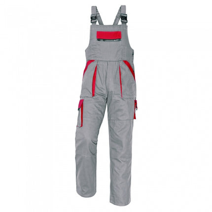 Pantaloni salopeta cu pieptar Cerva MAX, 100% bumbac, 260 gr/mp