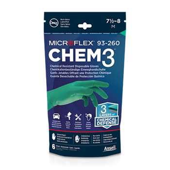 Manusi din nitril nepudrate Ansell MICROFLEX 93-260, unica folosinta