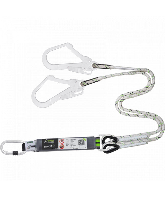 Mijloc de legatura cu absorbitor de energie in Y Kratos FA3060015 KERNMANTLE, ABS EN 45MM, d=12mm, L=1.5m