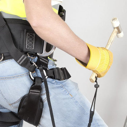 Mijloc de legatura elastic Vertiqual TOOL SAFETY LANYARD, pentru asigurarea sculelor