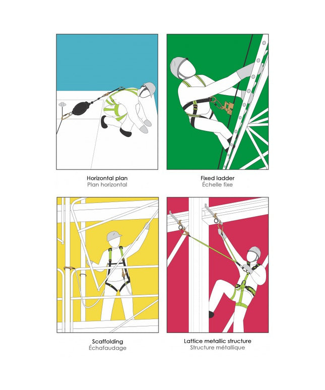 Mijloc de legatura static cu absorbitor de energie Kratos FA3050320 KERNMANTLE, ABS EN 45MM, d=12mm, L=2m