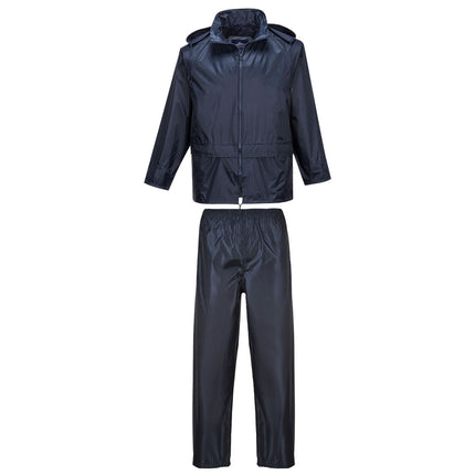 Costum de ploaie Portwest ESSENTIAL L440 din 2 piese, 100% poliester, 190 gr/mp