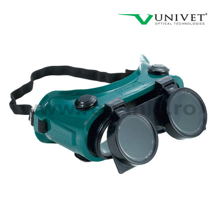 Ocelari de protectie sudura Univet DUO, cu lentile de sticla