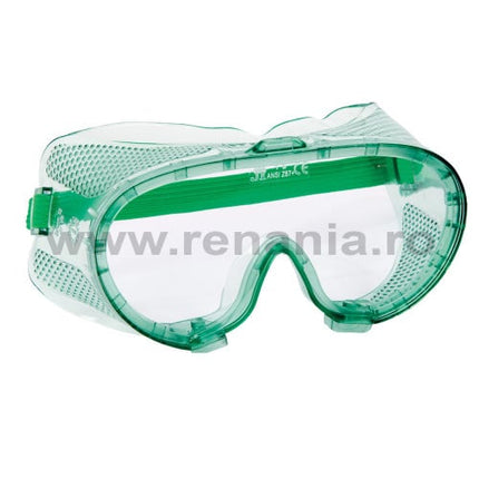 Ochelari de protectie Renania 2660E, tip goggles, cu lentile transparente