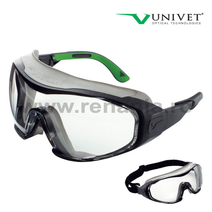 Ochelari de protectie Univet 2685, cu lentile transparente