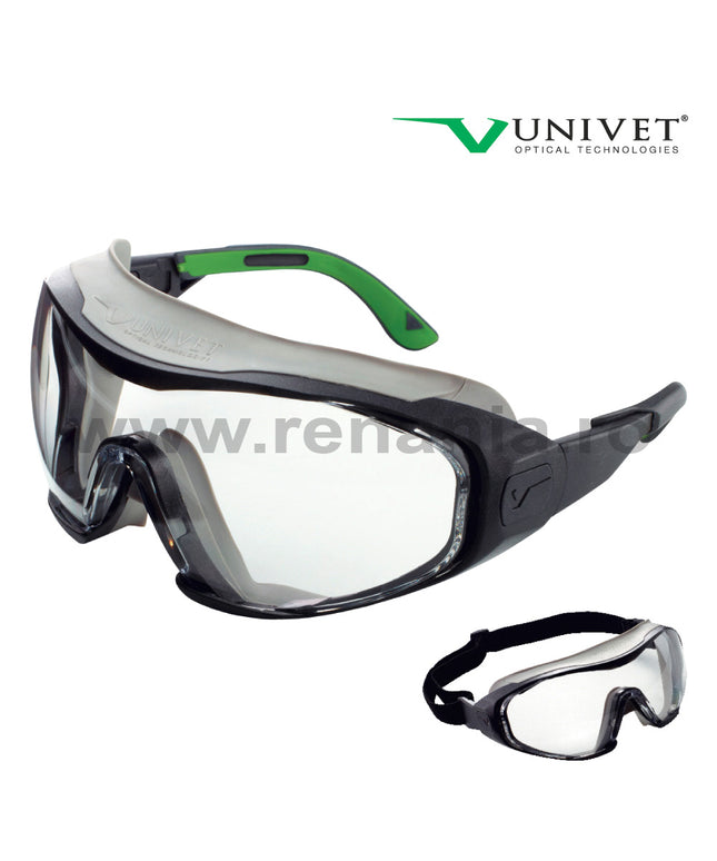 Ochelari de protectie Univet 2685, cu lentile transparente
