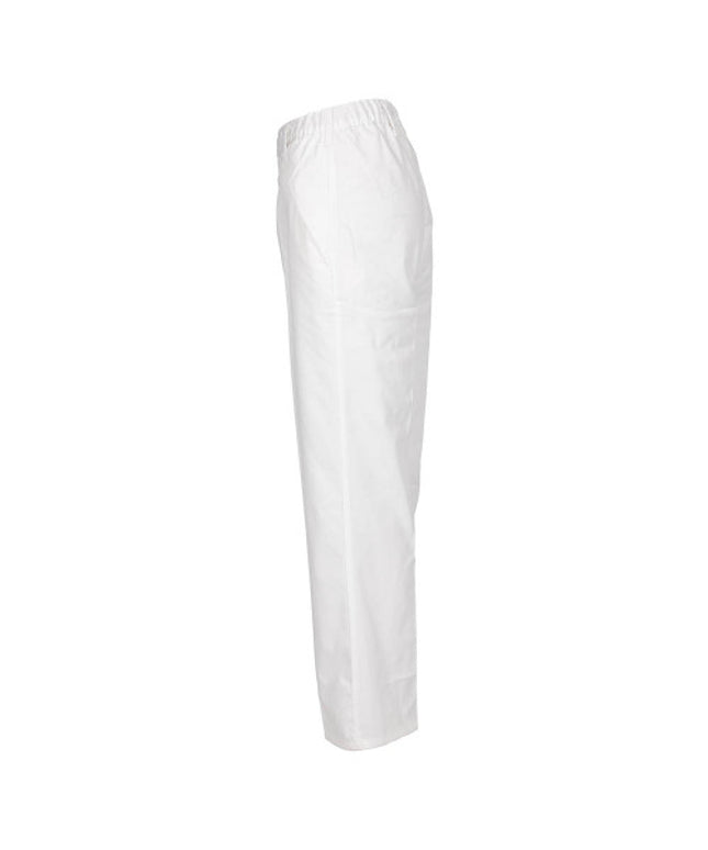 Pantalon de lucru in talie Renania LOVE VANTAGGIO WHITE, 35% bumbac, 65% poliester, 250 gr/mp