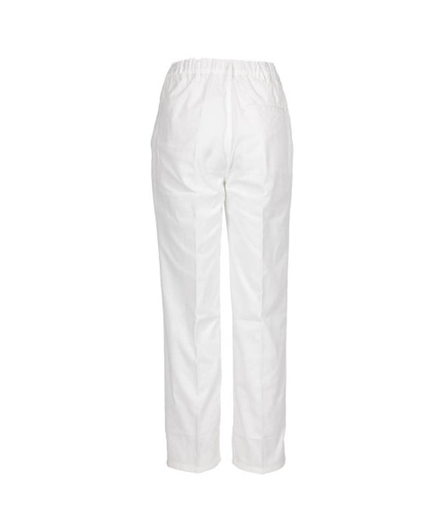 Pantalon de lucru in talie Renania LOVE VANTAGGIO WHITE, 35% bumbac, 65% poliester, 250 gr/mp