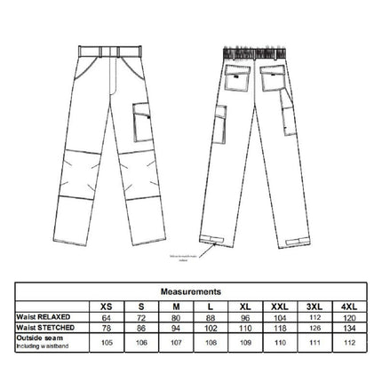 PantalonI de lucru in talie Portwest POZNAN CW11, 100% bumbac, 260g