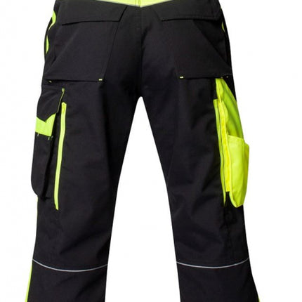 Pantaloni de lucru 3/4 Ardon NEON, 65% poliester - 35% bumbac, 270 gr/mp