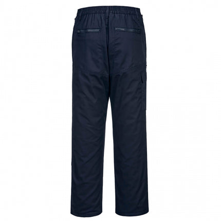 Pantaloni vatuiti de lucru in talie Portwest ACTION LINED C387, 65% poliester, 35% bumbac, 190g