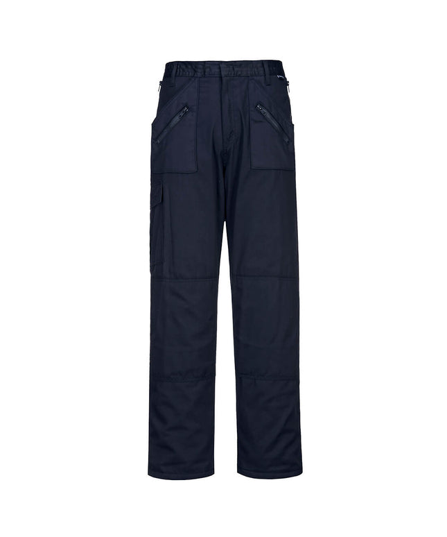 Pantaloni vatuiti de lucru in talie Portwest ACTION LINED C387, 65% poliester, 35% bumbac, 190g