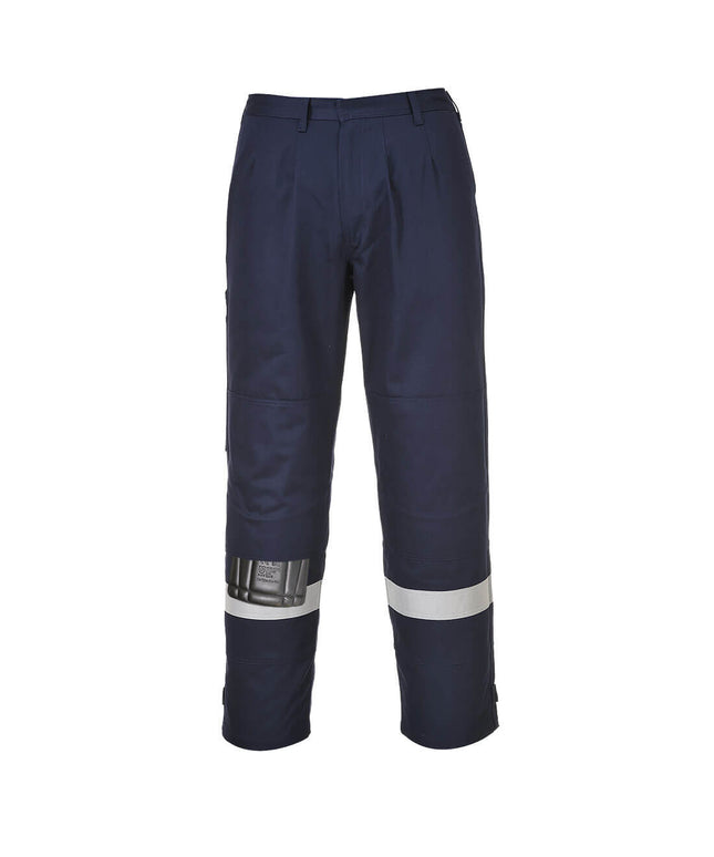 Pantaloni ingifugi Portwest BIZFLAME PLUS FR26, 99% bumbac, 1% fibra de carbon, 350g