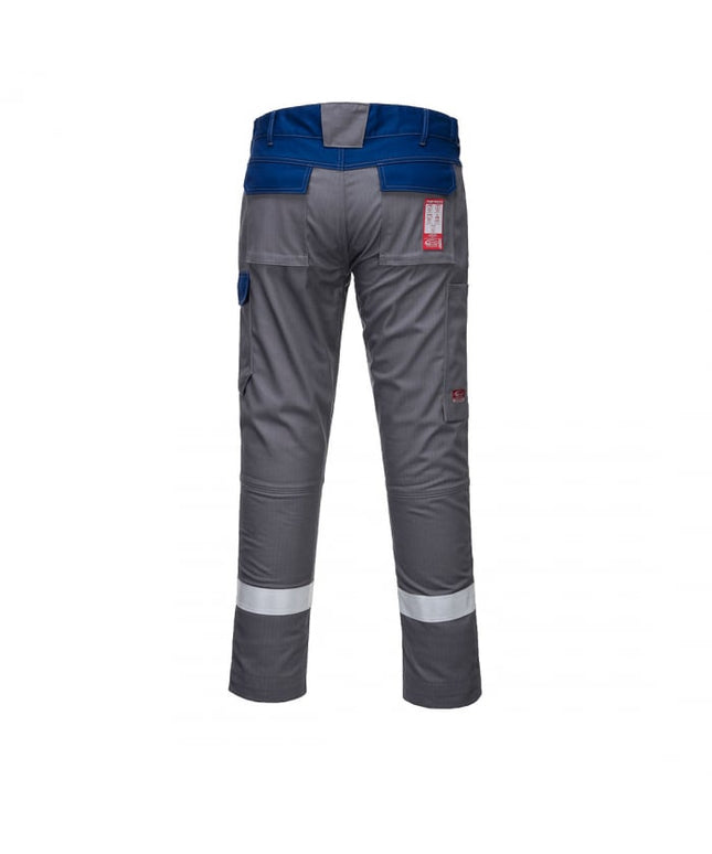 Pantaloni ignifugi Portwest BIZFLAME ULTRA FR06, bicolori, 80% bumbac, 19% poliester, 1% fibra de carbon, 340g