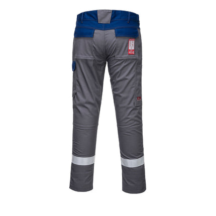 Pantaloni ignifugi Portwest BIZFLAME ULTRA FR06, bicolori, 80% bumbac, 19% poliester, 1% fibra de carbon, 340g