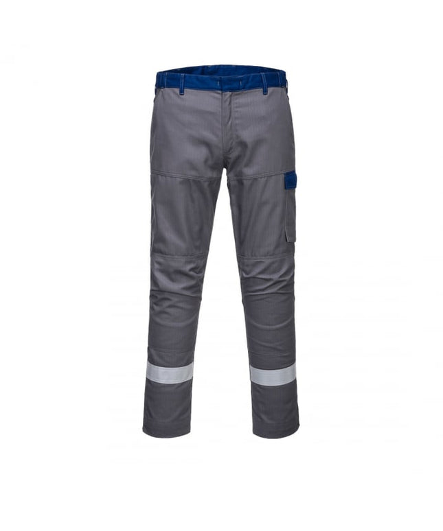 Pantaloni ignifugi Portwest BIZFLAME ULTRA FR06, bicolori, 80% bumbac, 19% poliester, 1% fibra de carbon, 340g