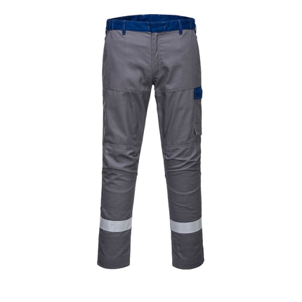 Pantaloni ignifugi Portwest BIZFLAME ULTRA FR06, bicolori, 80% bumbac, 19% poliester, 1% fibra de carbon, 340g