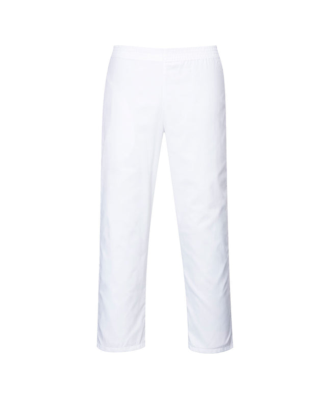 Pantaloni de lucru in talie Portwest 2208, pentru industria alimentara, 65% poliester, 35% bumbac, 190g