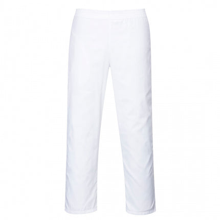Pantaloni de lucru in talie Portwest 2208, pentru industria alimentara, 65% poliester, 35% bumbac, 190g