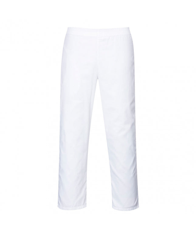 Pantaloni de lucru in talie Portwest 2208, pentru industria alimentara, 65% poliester, 35% bumbac, 190g